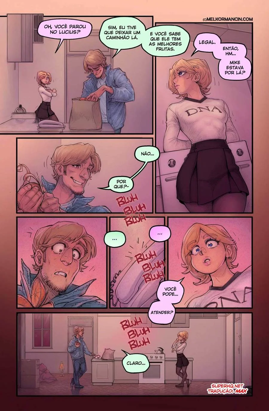 A Maga Piranha e os Feitiços da Rola Gigante em Hentai HQ Brasileiro