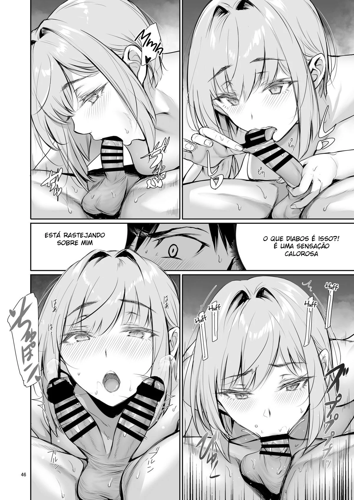 A Maga Piranha e os Feitiços da Rola Gigante em Hentai HQ Brasileiro