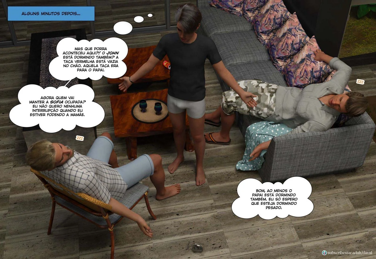 A Mamãe Safada do Daniel - O Desejo Proibido em HQ Brasileiro