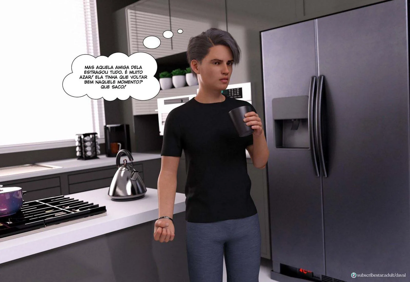 A Mamãe Safada do Daniel - O Desejo Proibido em HQ Brasileiro