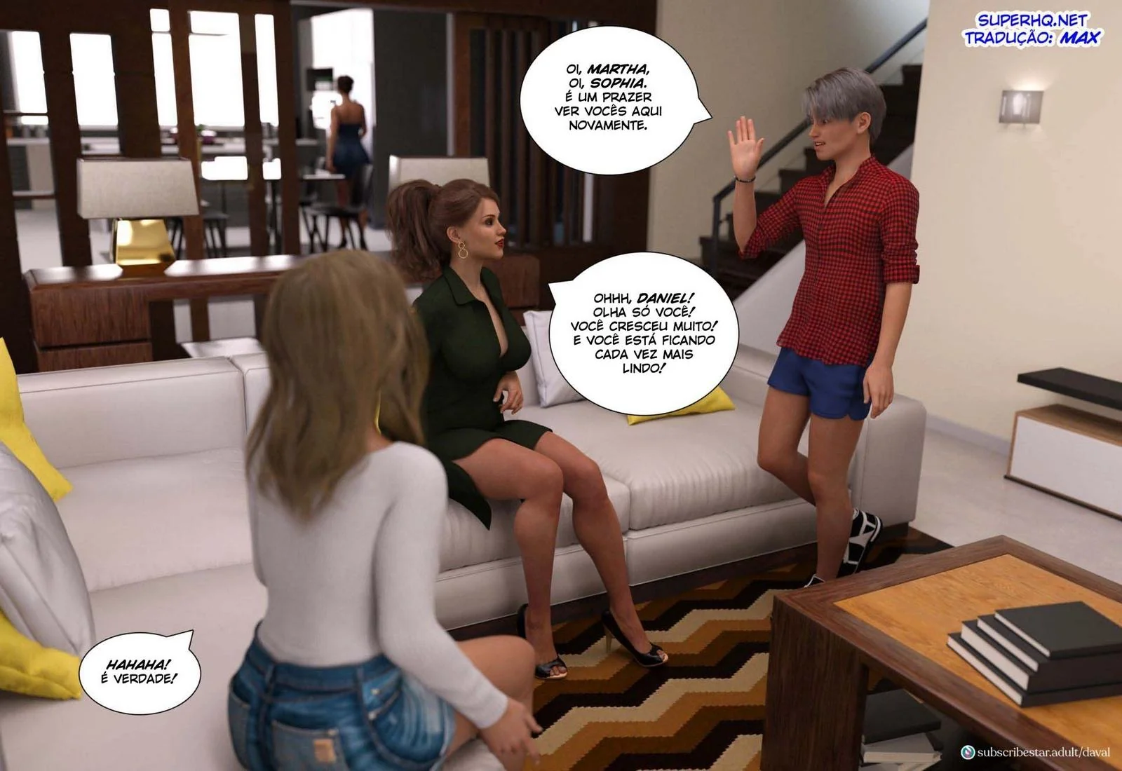 A Mamãe Safada do Daniel - O Desejo Proibido em HQ Brasileiro