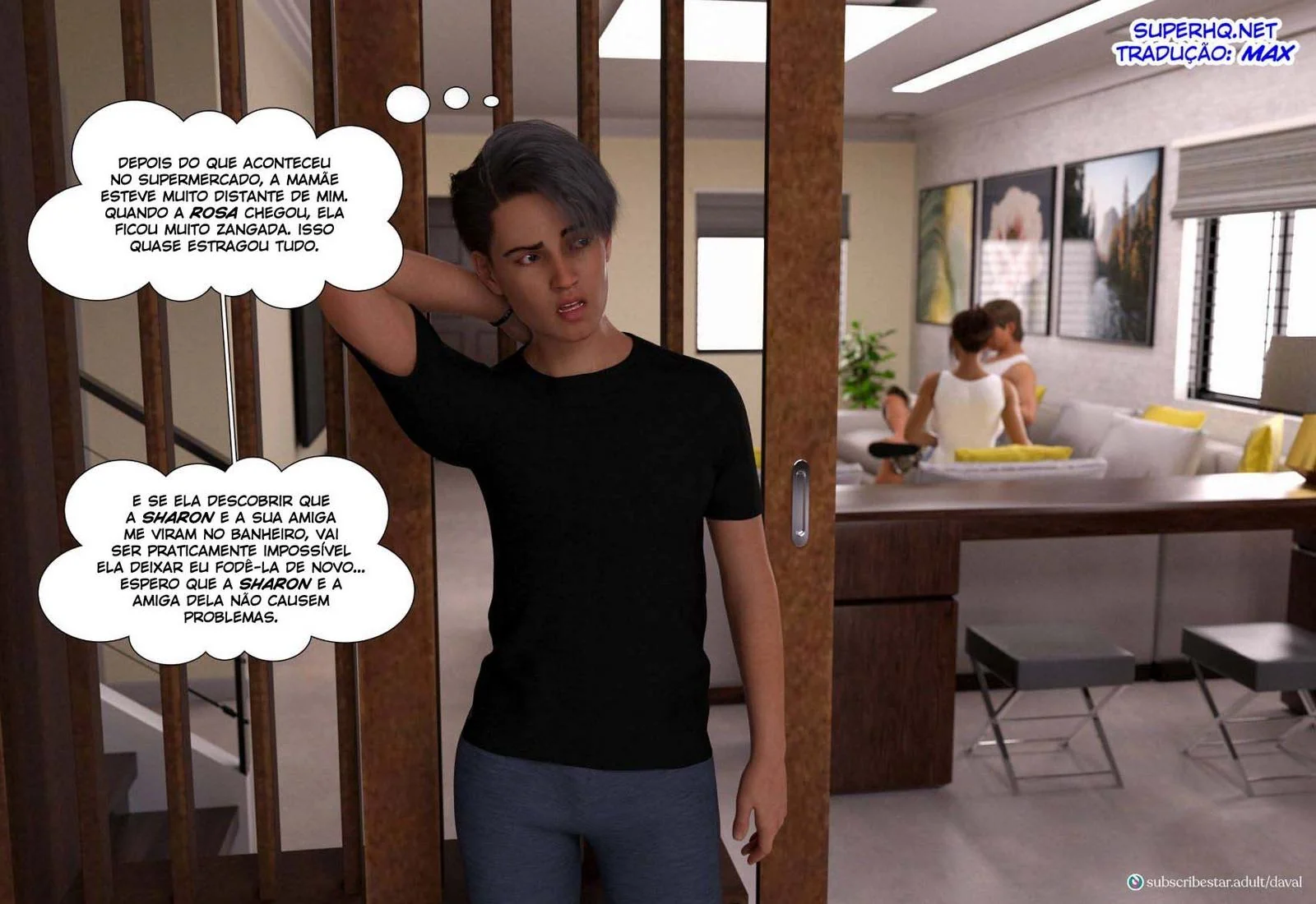 A Mamãe Safada do Daniel - O Desejo Proibido em HQ Brasileiro