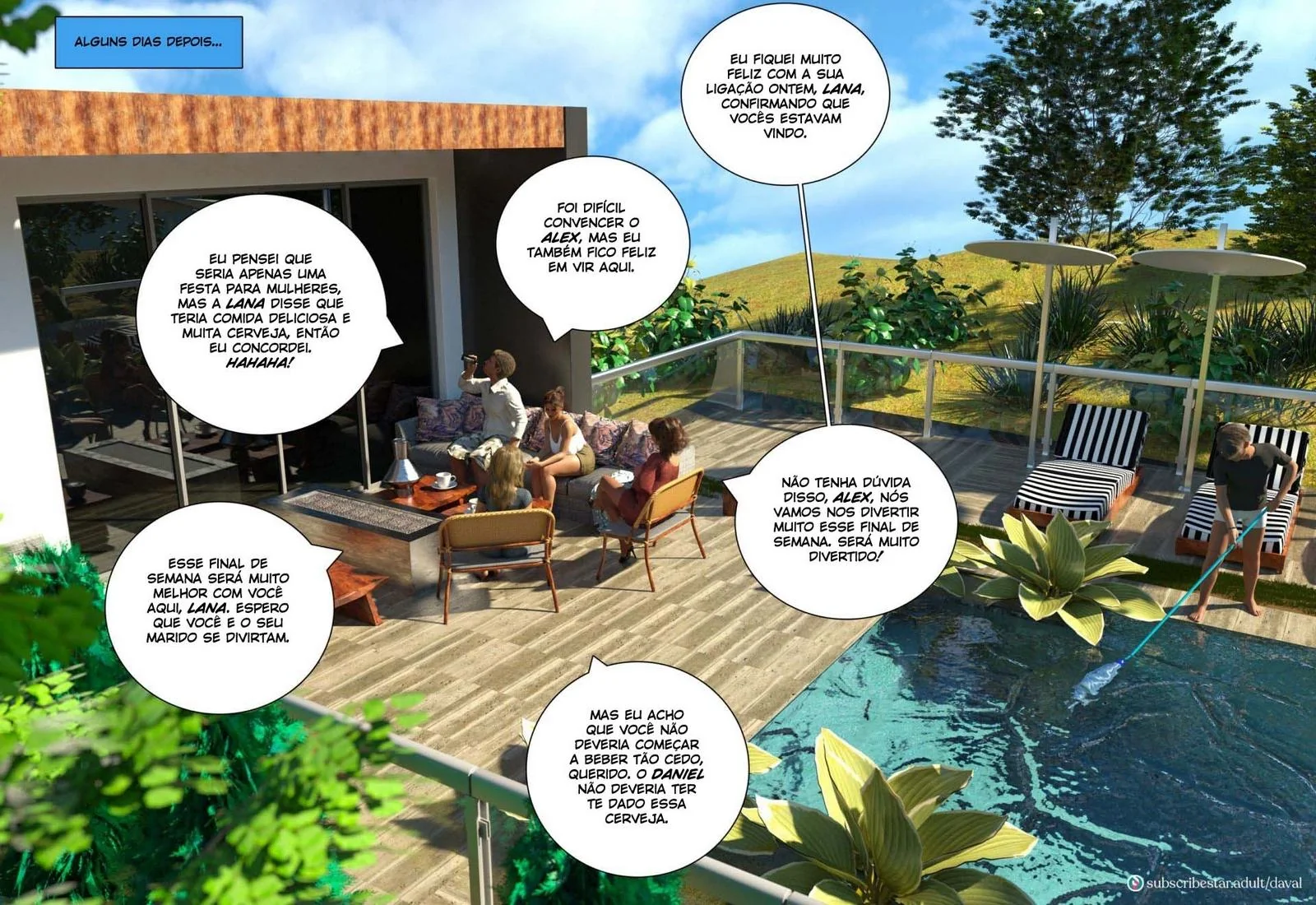 A Mamãe Safada do Daniel - O Desejo Proibido em HQ Brasileiro