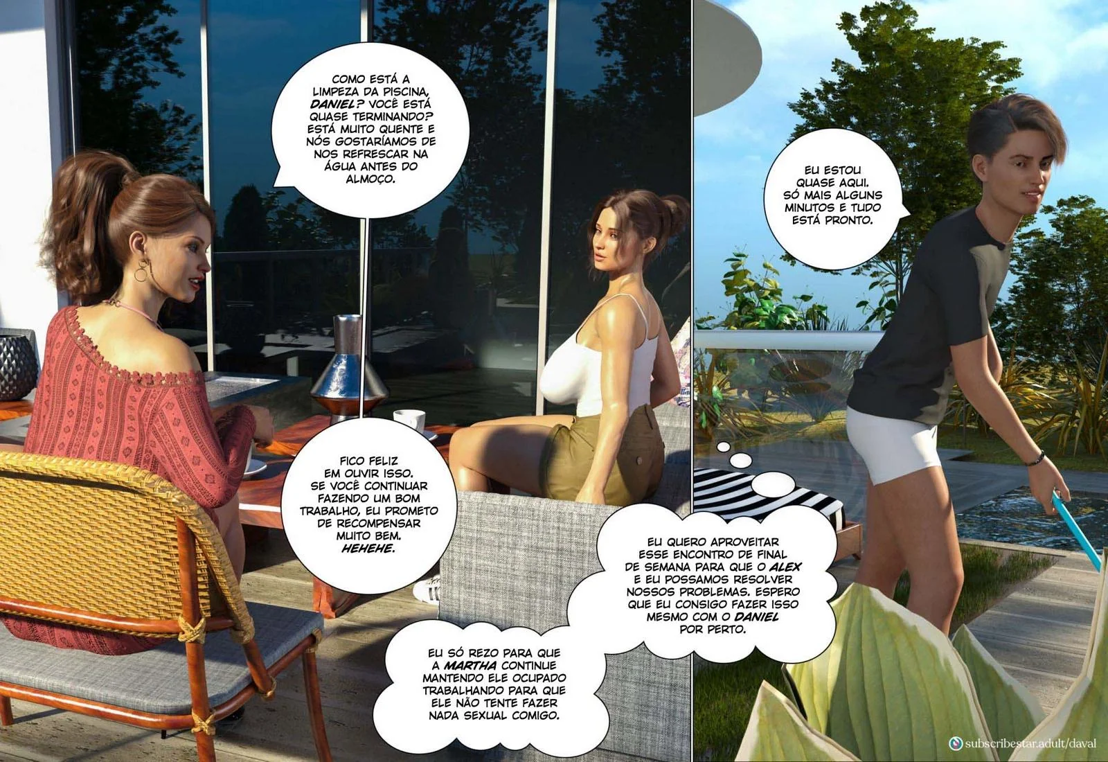 A Mamãe Safada do Daniel - O Desejo Proibido em HQ Brasileiro