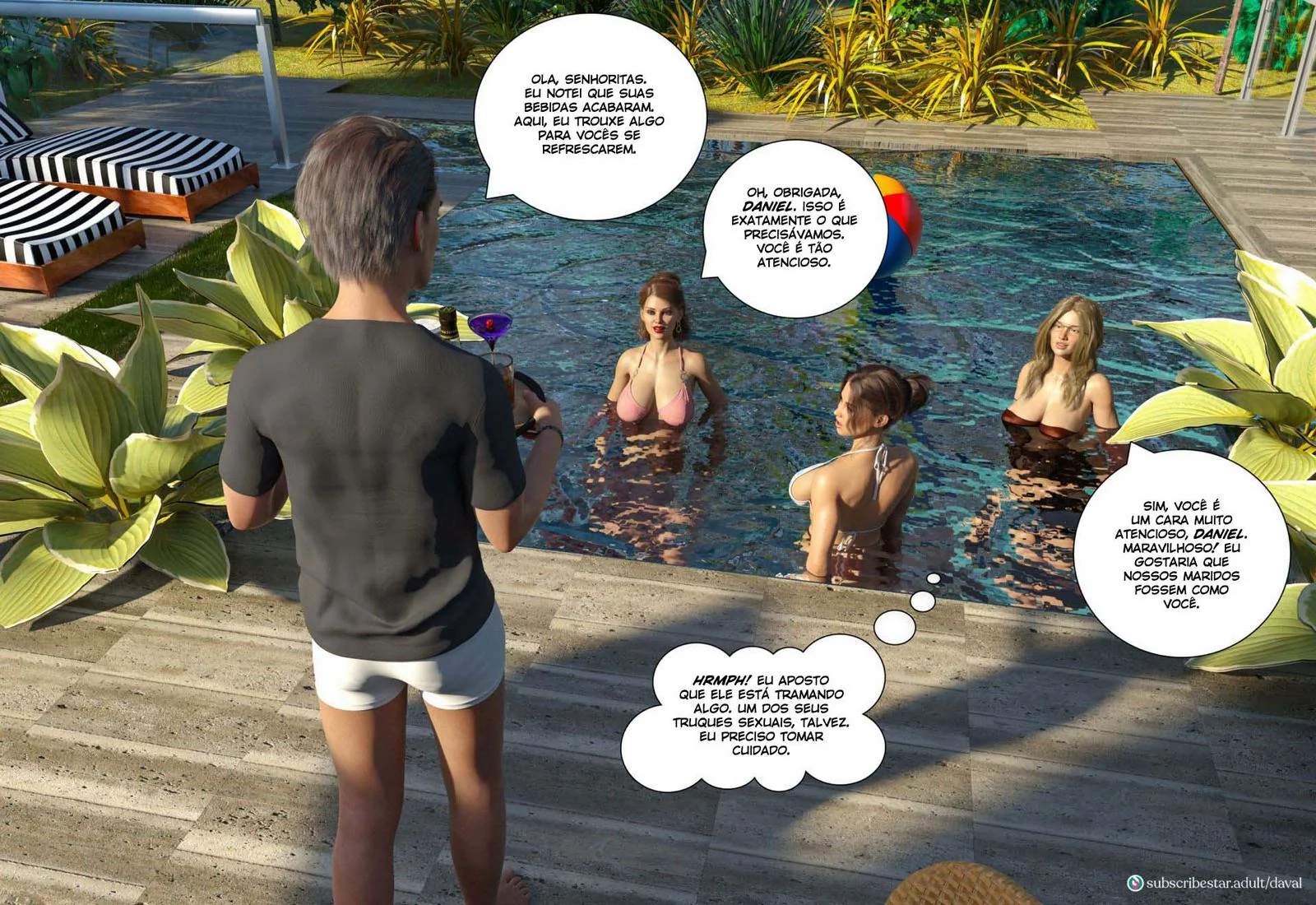 A Mamãe Safada do Daniel - O Desejo Proibido em HQ Brasileiro