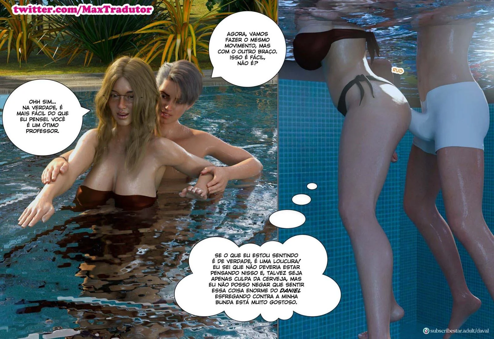 A Mamãe Safada do Daniel - O Desejo Proibido em HQ Brasileiro