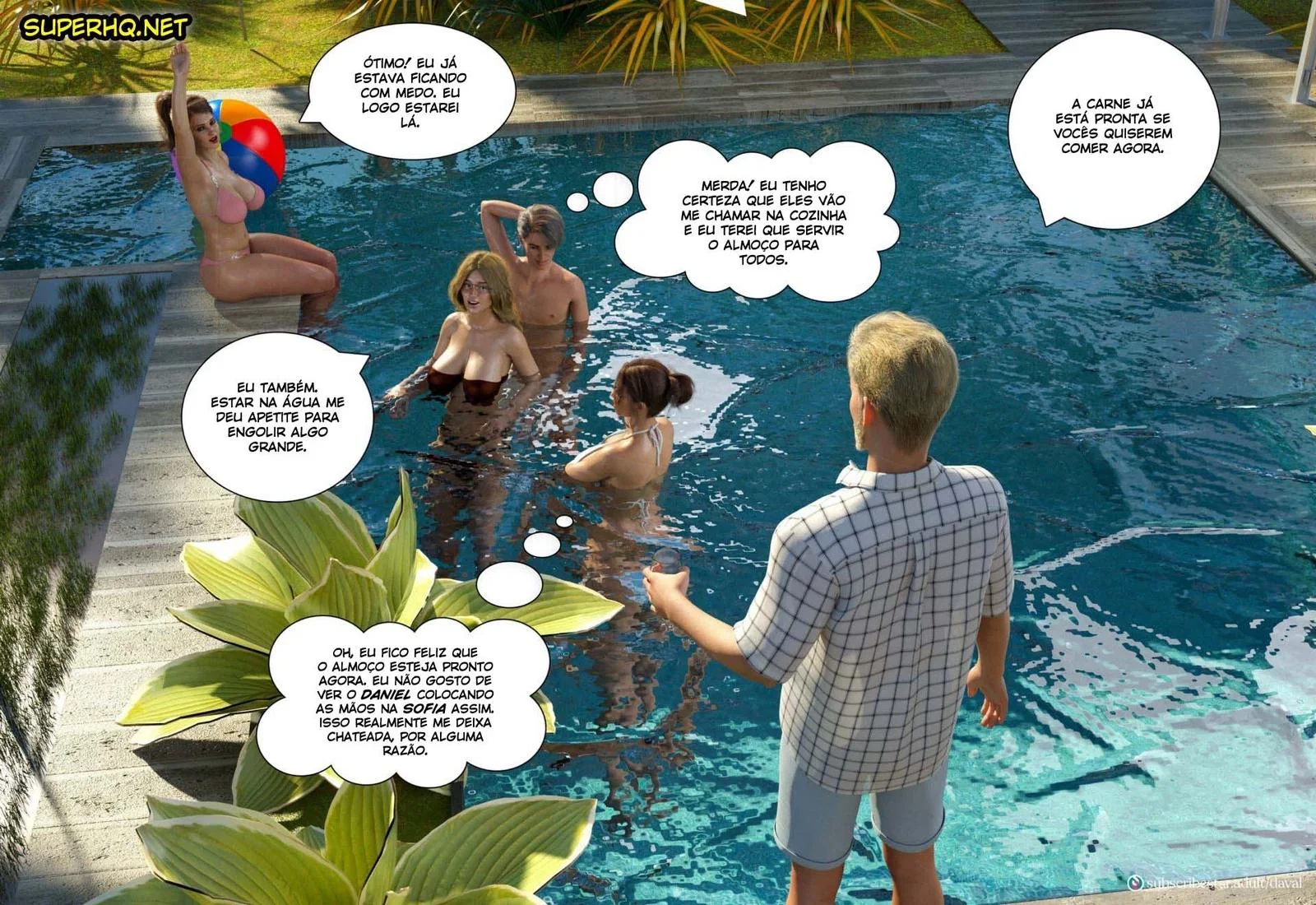 A Mamãe Safada do Daniel - O Desejo Proibido em HQ Brasileiro