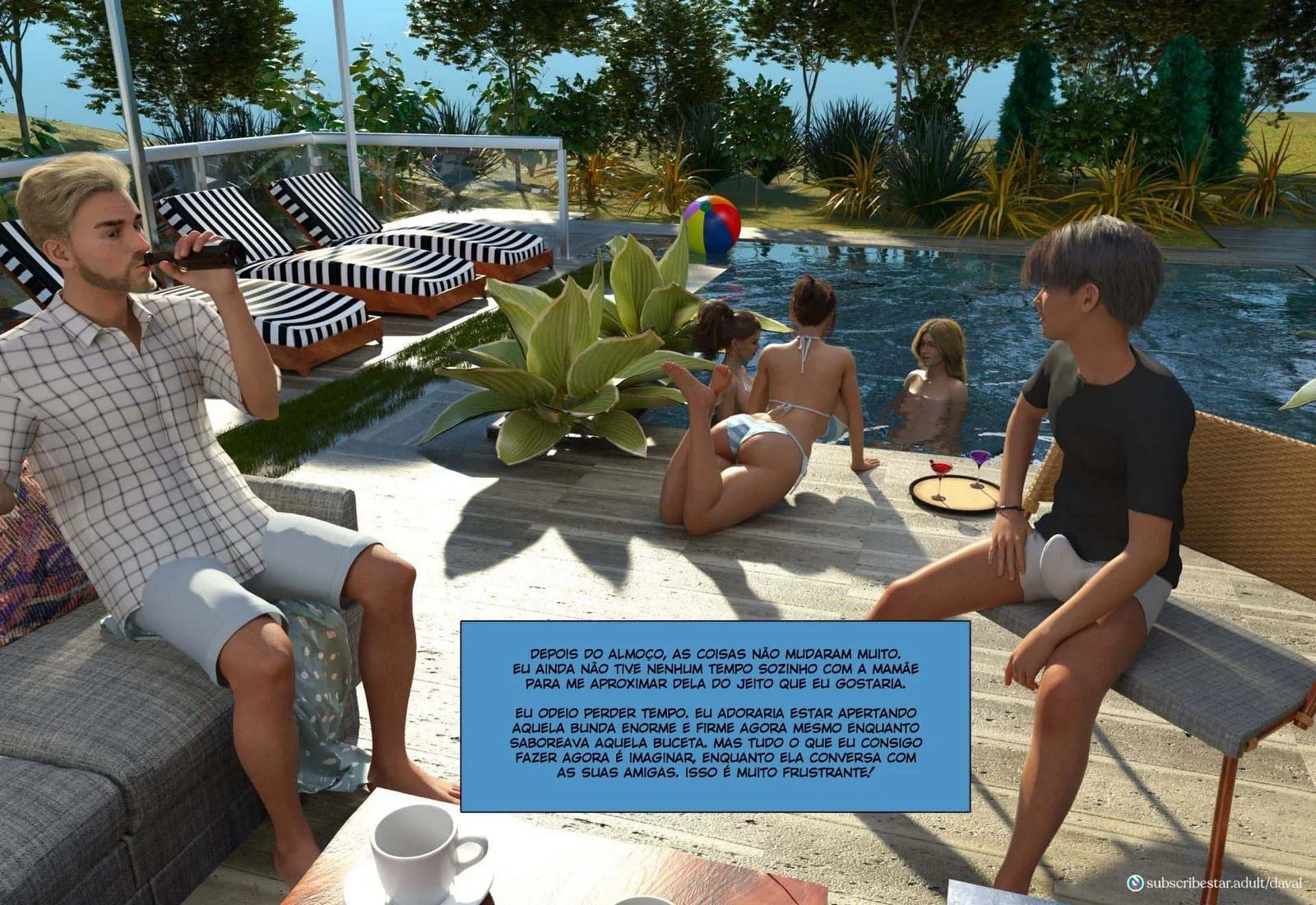 A Mamãe Safada do Daniel - O Desejo Proibido em HQ Brasileiro