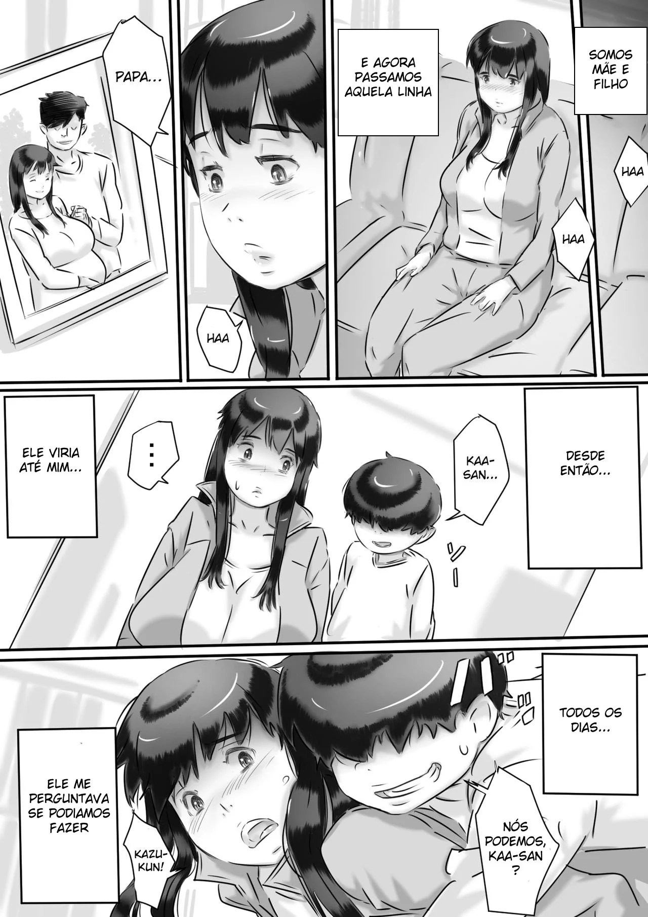 A Piranha Coroa e o Fetichista: Kaa-san e o Filho Tarado" em Hentai HQ