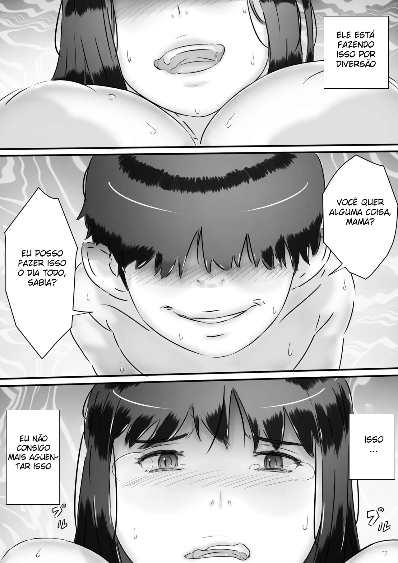 A Piranha Coroa e o Fetichista: Kaa-san e o Filho Tarado" em Hentai HQ