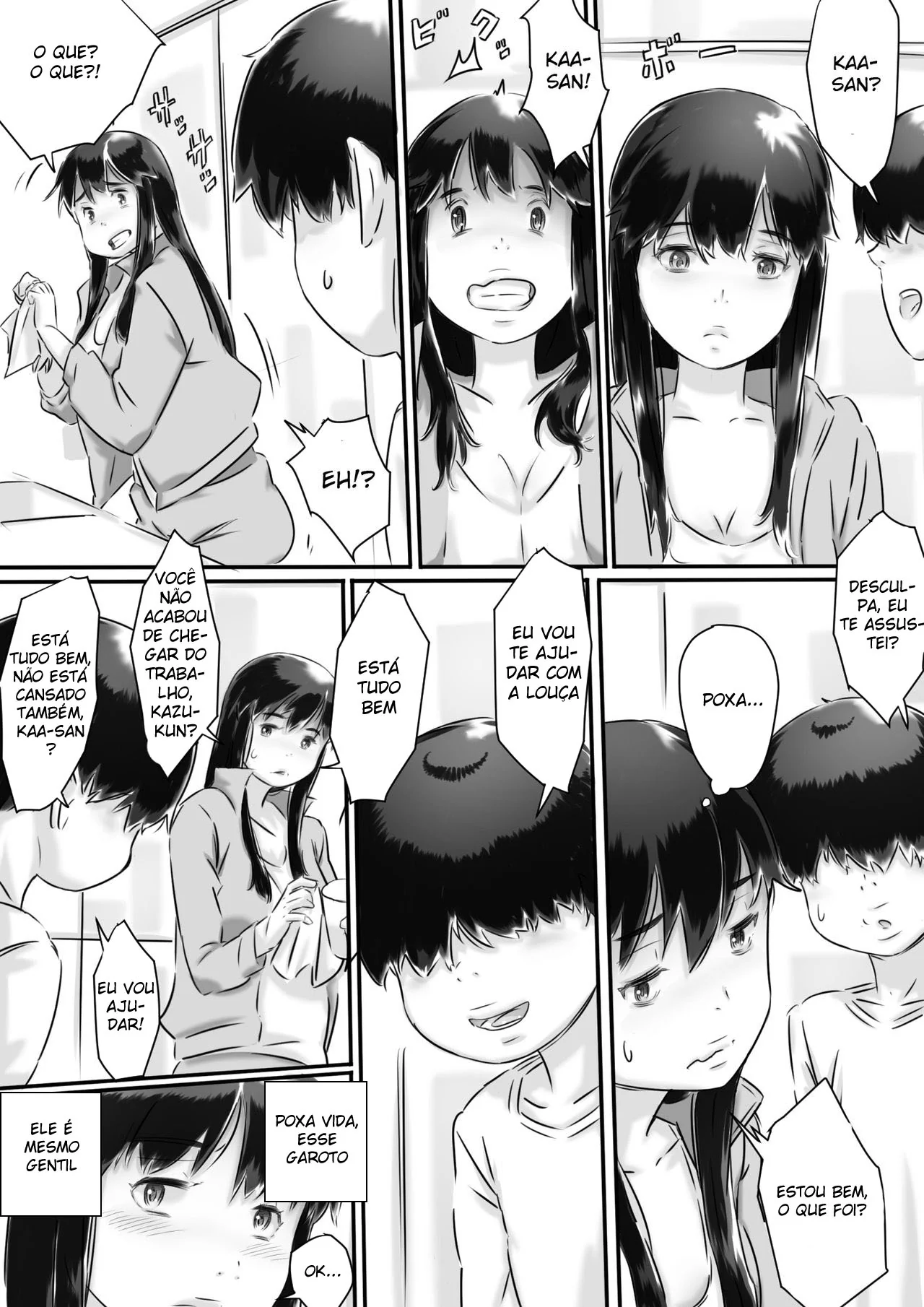 A Piranha Coroa e o Fetichista: Kaa-san e o Filho Tarado" em Hentai HQ