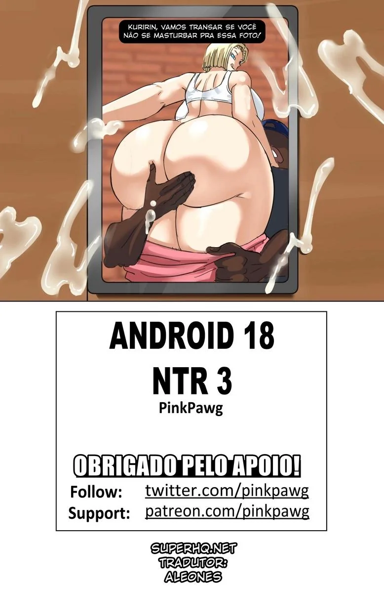 A Piranha da Androide 18 Surpreende o Corno do Kuririn - Hentai HQ Brasileiro