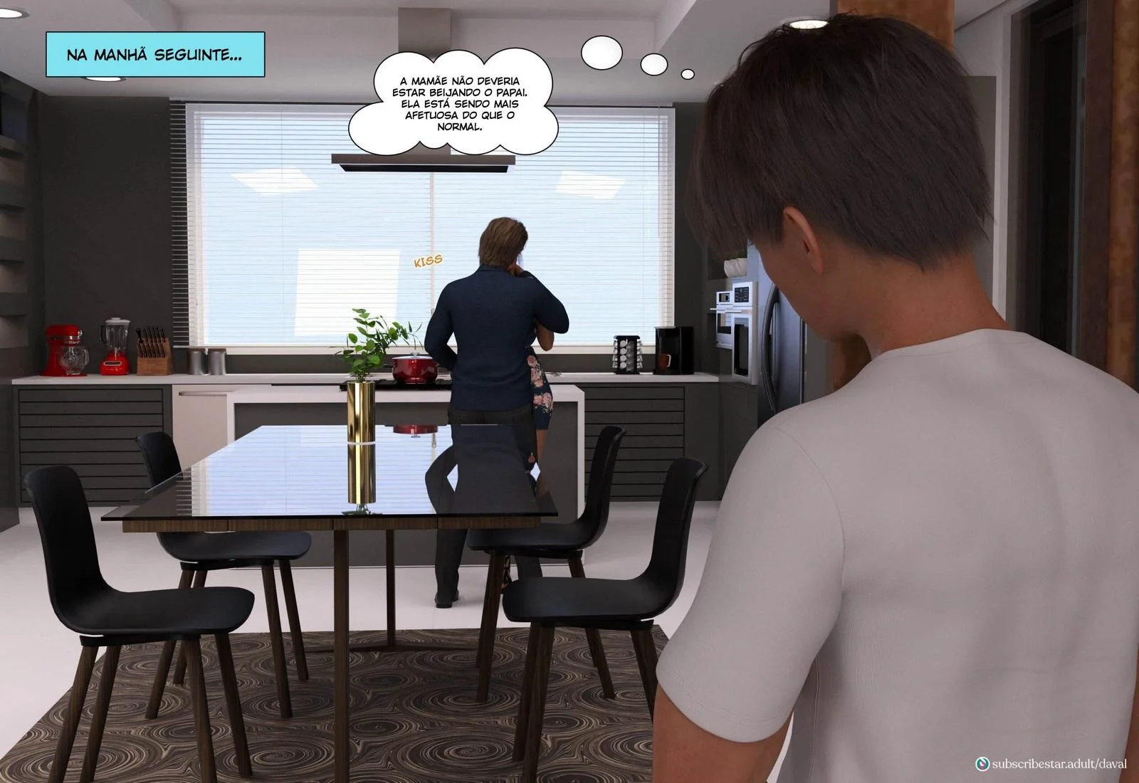 A Piranha da Lana não Consegue Fugir da Rola do Daniel em HQ Brasileiro