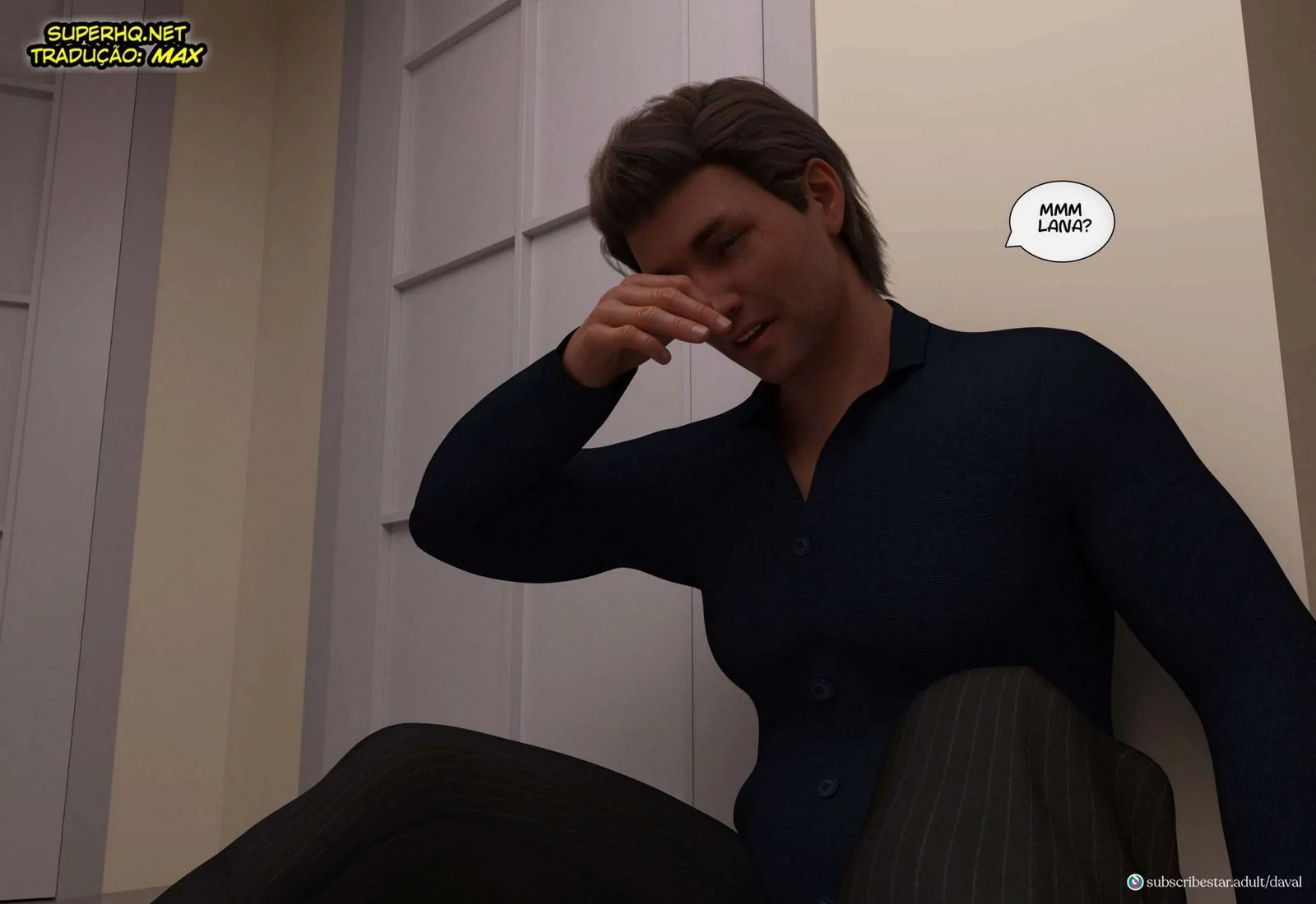 A Piranha da Lana não Consegue Fugir da Rola do Daniel em HQ Brasileiro