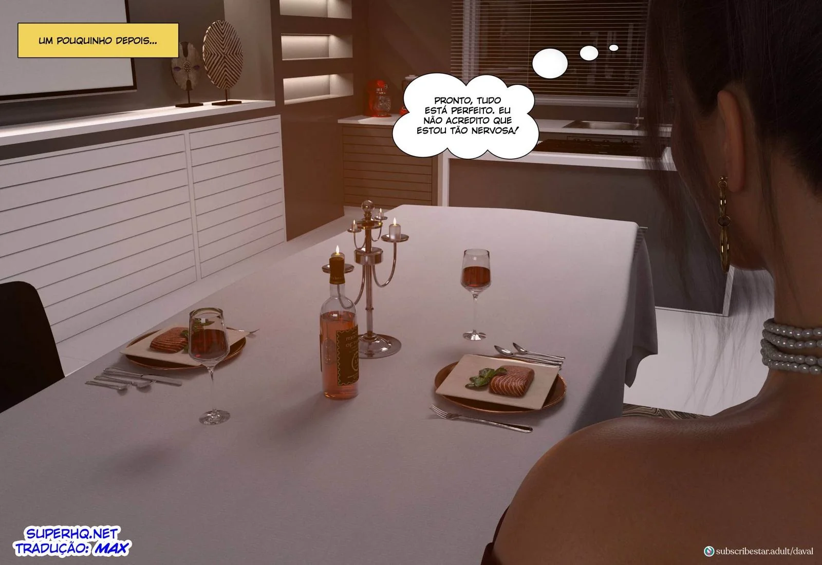 A Piranha da Lana não Consegue Fugir da Rola do Daniel em HQ Brasileiro