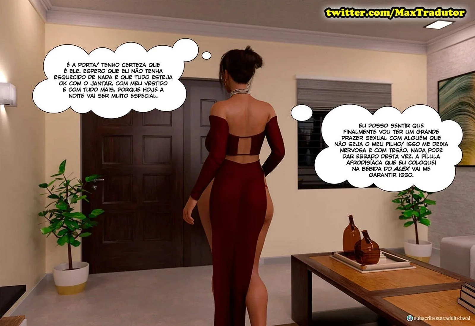 A Piranha da Lana não Consegue Fugir da Rola do Daniel em HQ Brasileiro