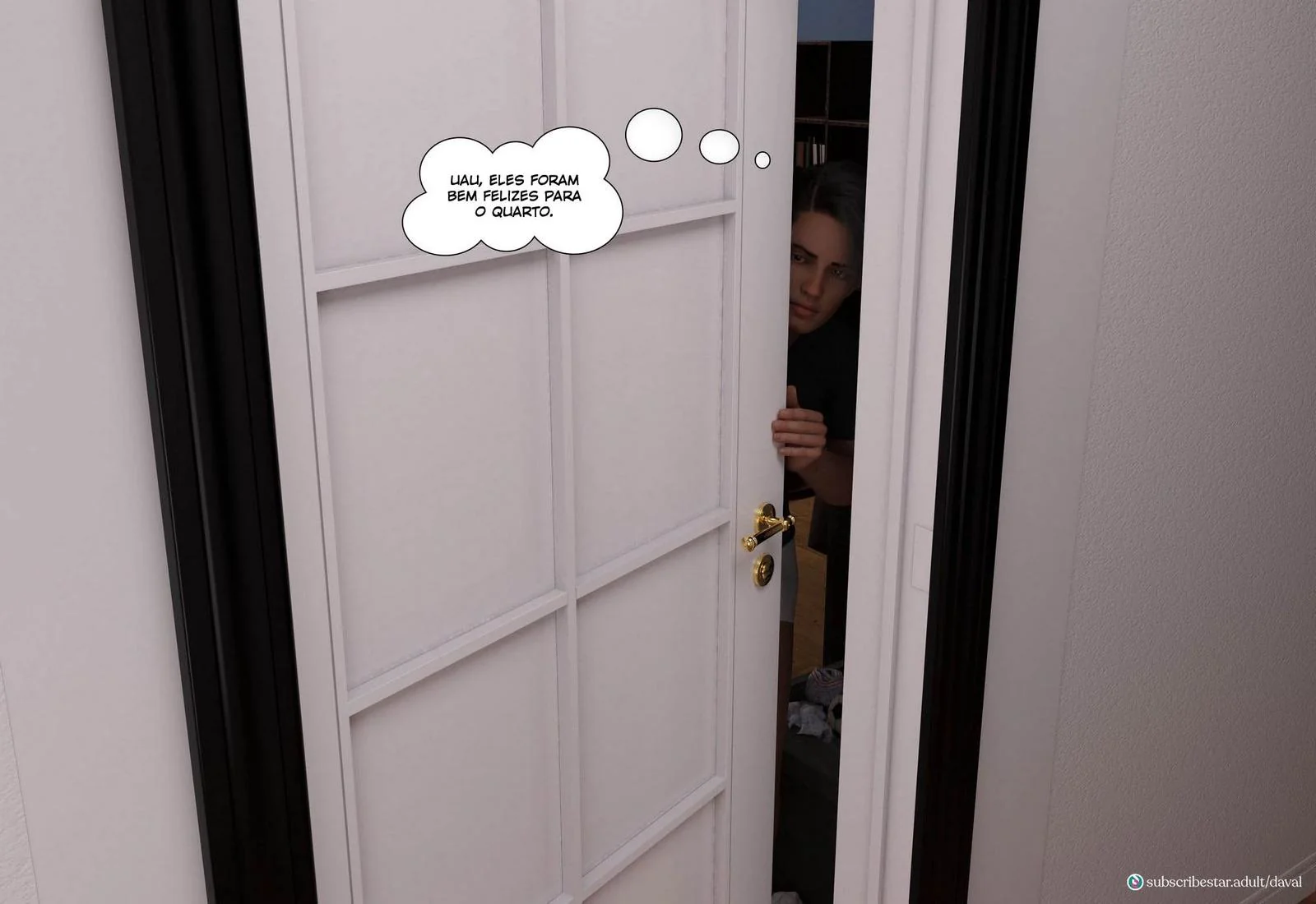 A Piranha da Lana não Consegue Fugir da Rola do Daniel em HQ Brasileiro