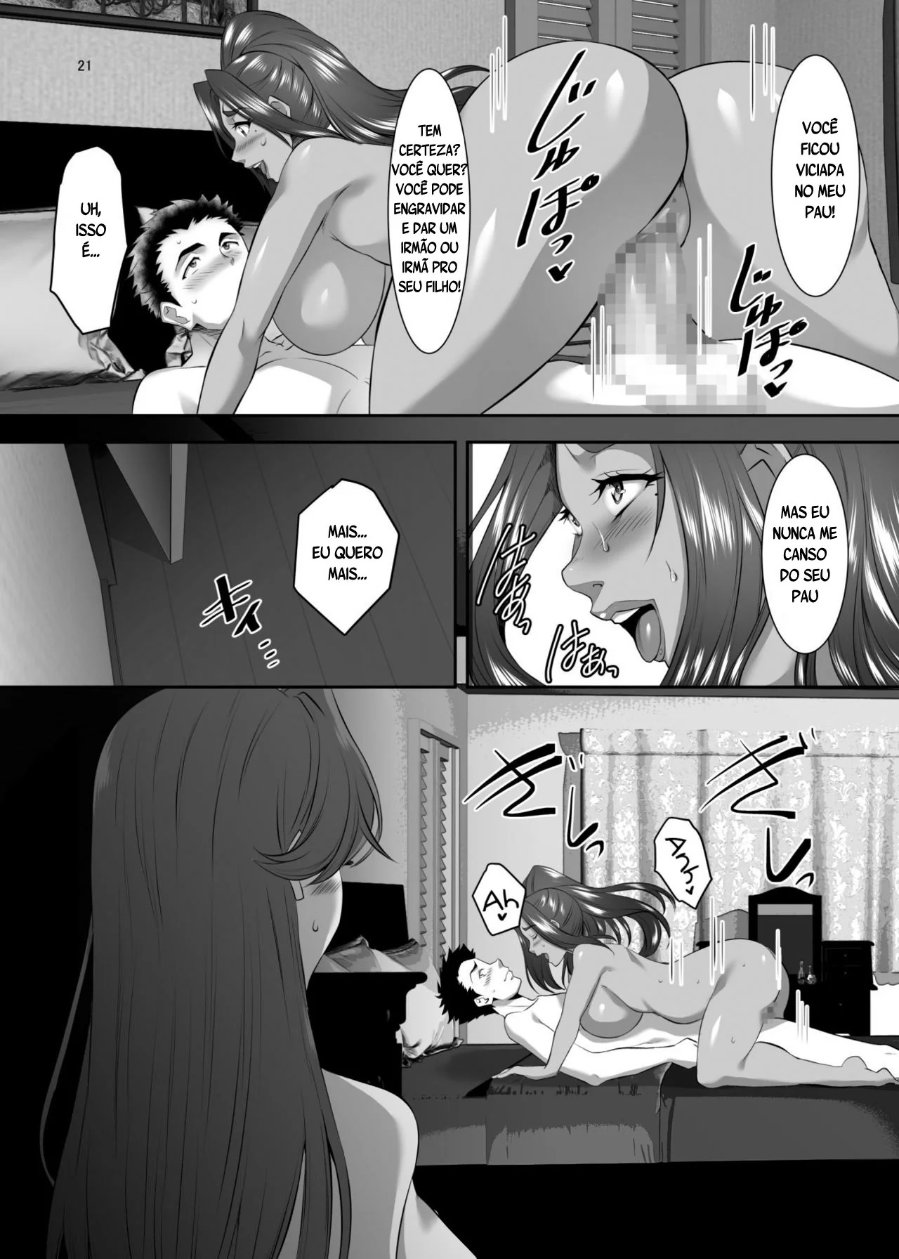 A Piranha de Casa Em Busca de Rola - Aventura Hentai HQ Brasileiro