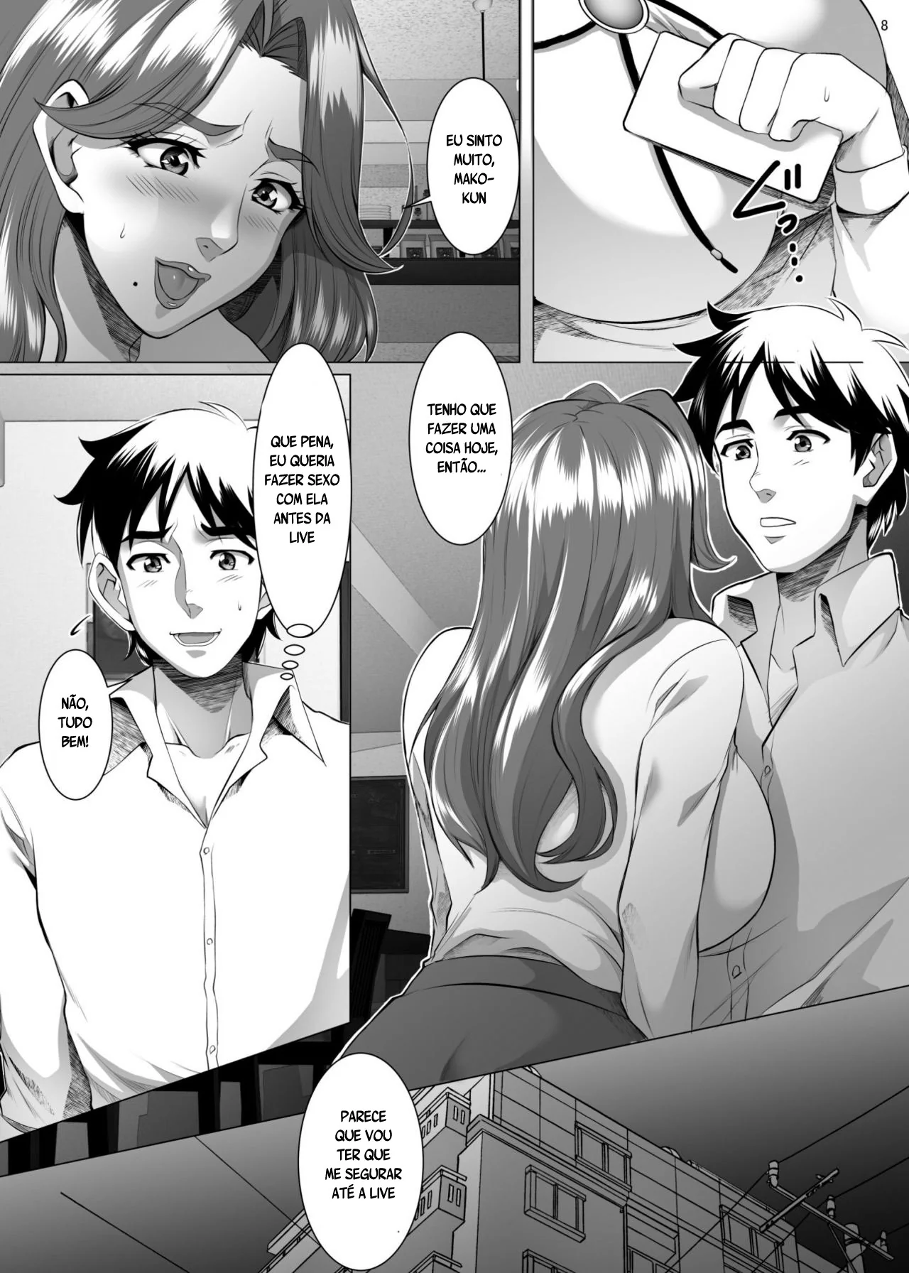 A Piranha de Casa Em Busca de Rola - Aventura Hentai HQ Brasileiro