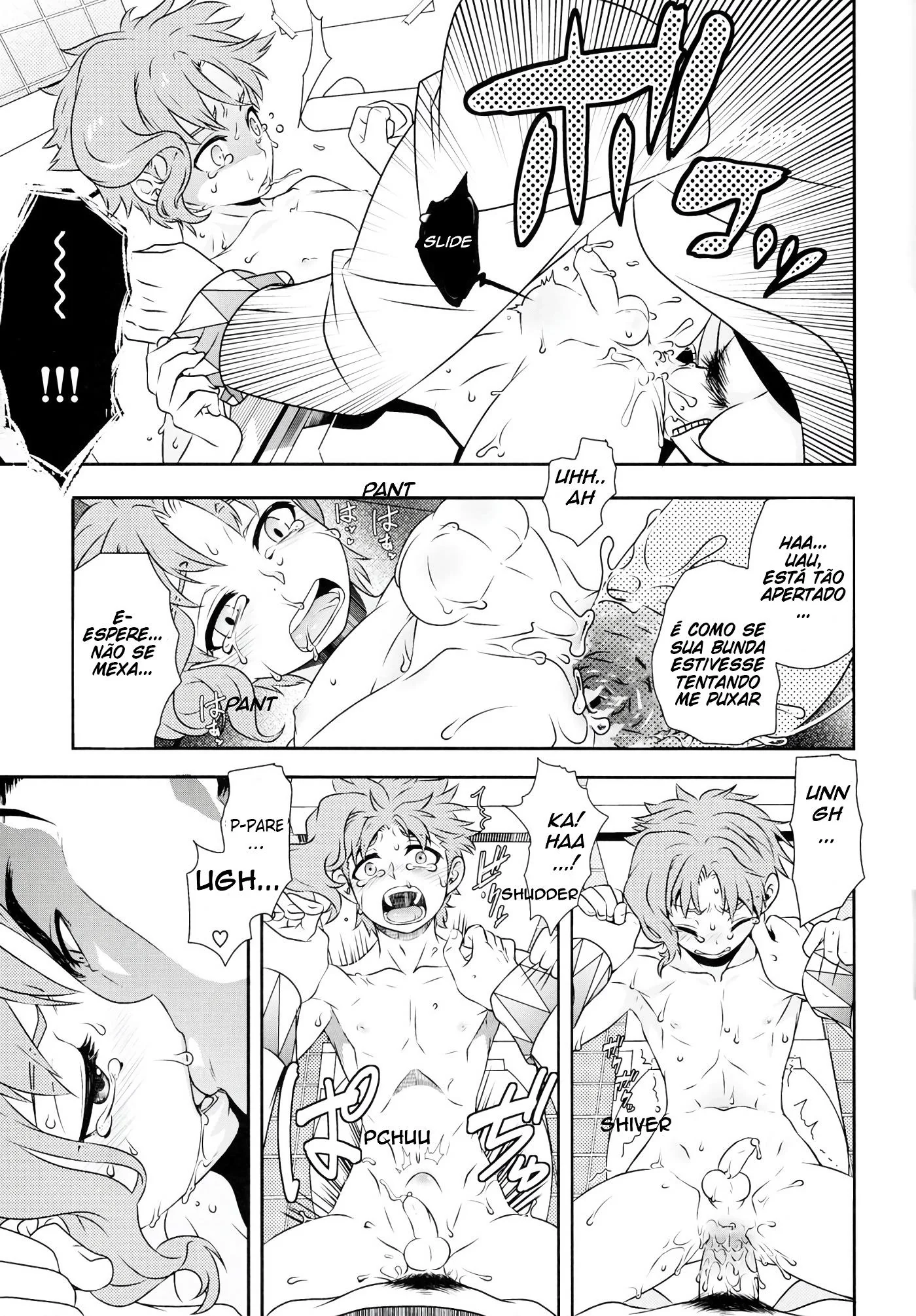 A Piranha e a Pica: Ren-kun e Chiyo em uma Foda Sem Limites em Hentai HQ Brasileiro