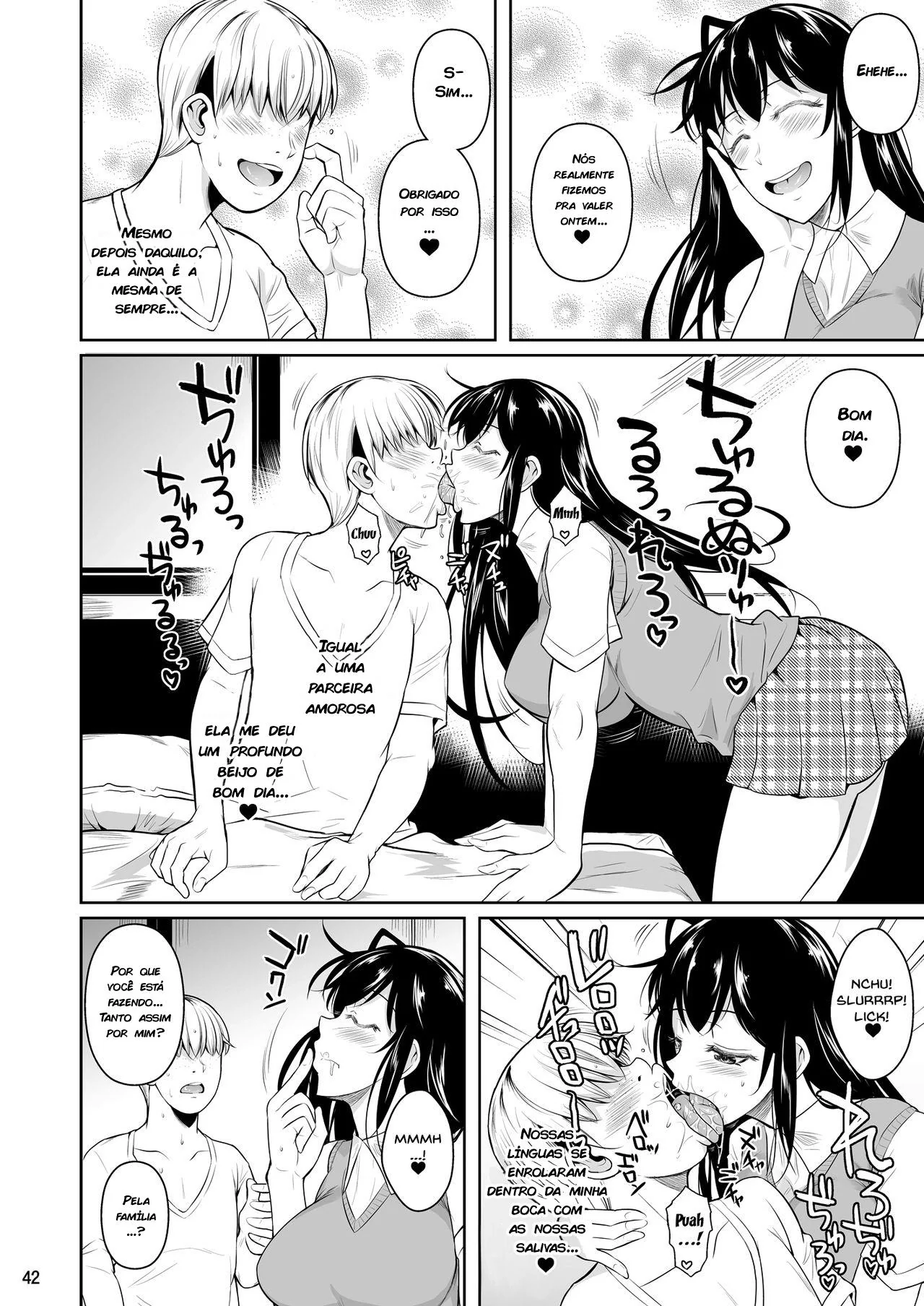 A Piranha e a Pica: Ren-kun e Chiyo em uma Foda Sem Limites em Hentai HQ Brasileiro