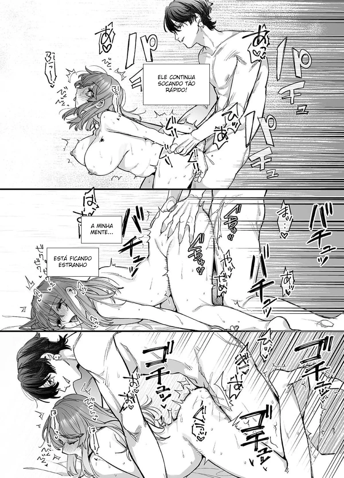 A Piranha e a Pica: Ren-kun e Chiyo em uma Foda Sem Limites em Hentai HQ Brasileiro