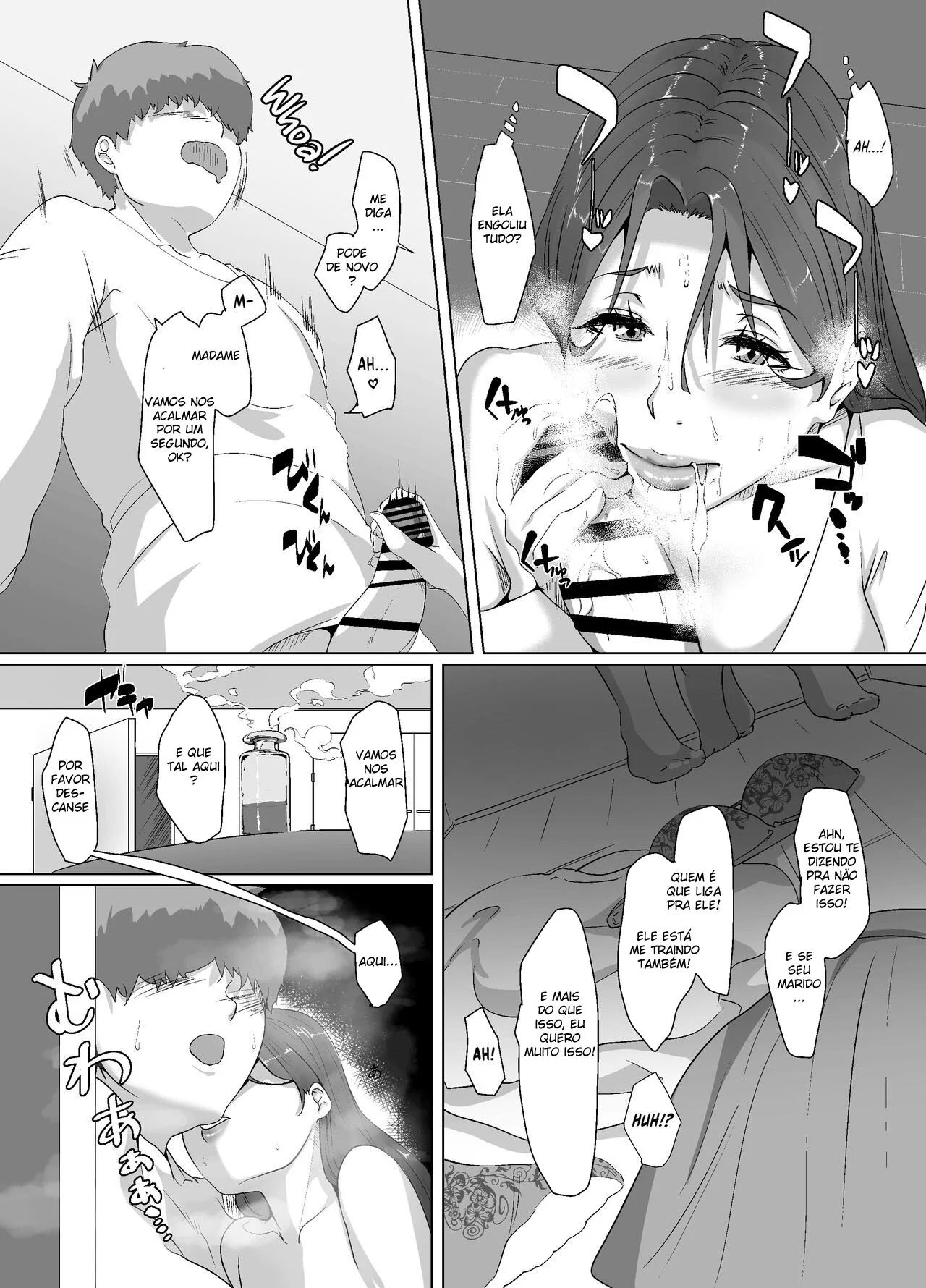 A Poção do Papai Noel - Seduzindo a Vizinha Piranha em Hentai HQ