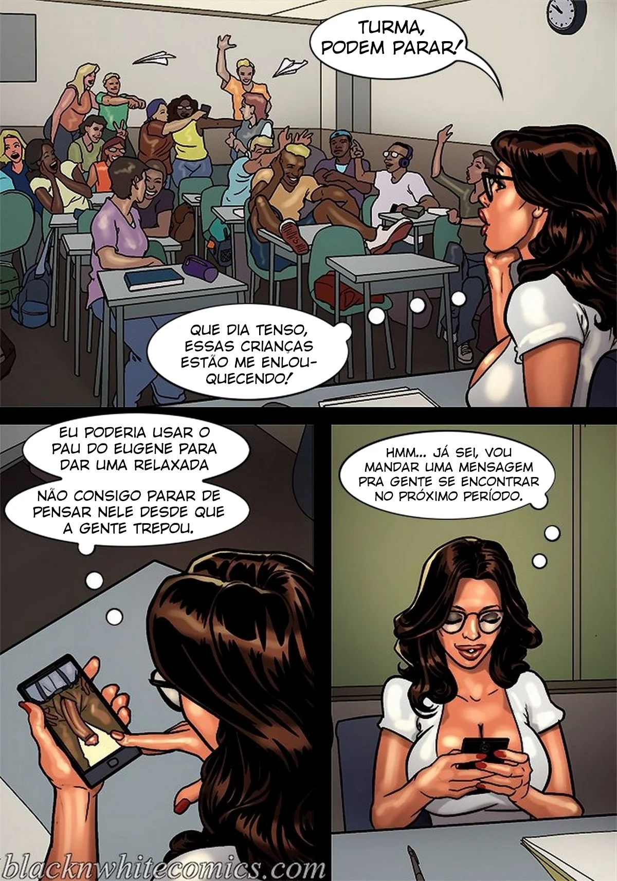 A Professora Piranha e o Pai Pervertido do Aluno: Sexo em HQ Brasileiro