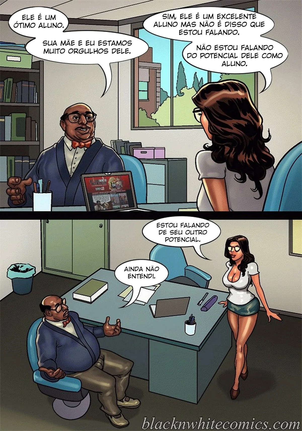 A Professora Piranha e o Pai Pervertido do Aluno: Sexo em HQ Brasileiro