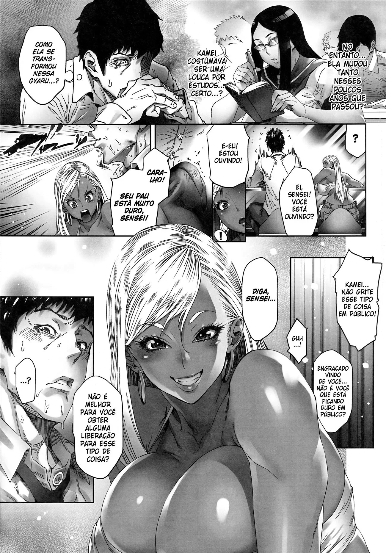 A Professora Piranha - Hentai HQ Brasileiro