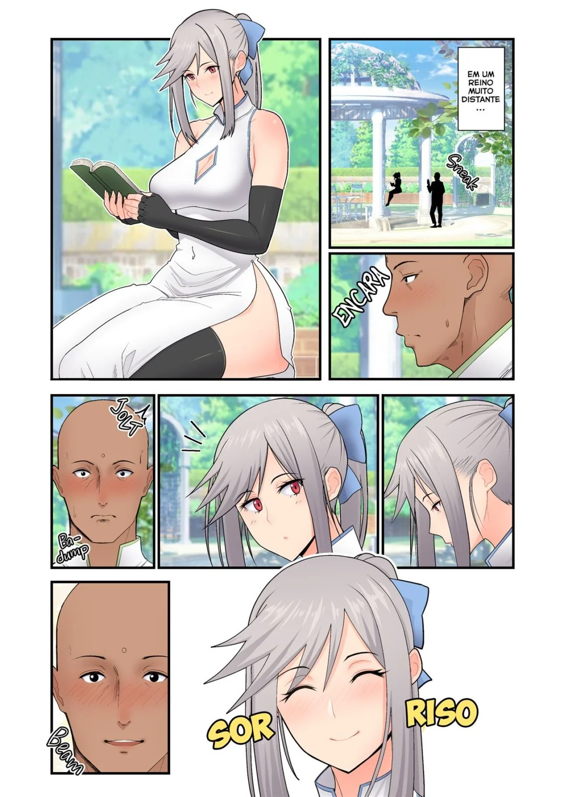 A Putaria da Elfa Safada - HQ de Sexo em Hentai Brasileiro