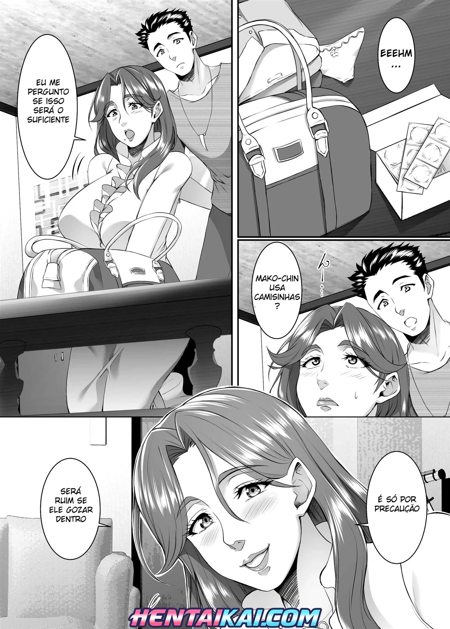 A Tia Piranha e a Pica do Sobrinho Sortudo em HQ Brasileiro