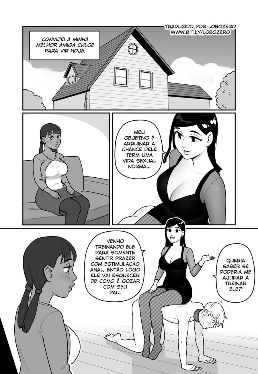 A Vingança da Piranha Sagura - Netori Observa Tudo!" em HQ Brasileiro