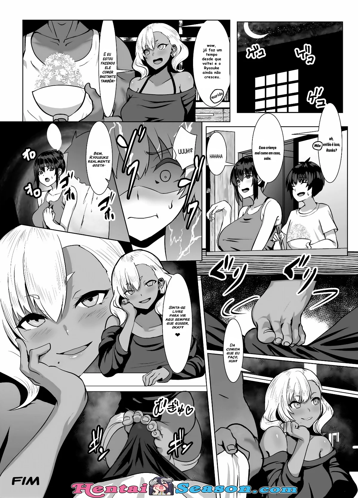 A Vizinha Piranha: Férias Escaldantes com Muita Pica em Hentai HQ Brasileiro