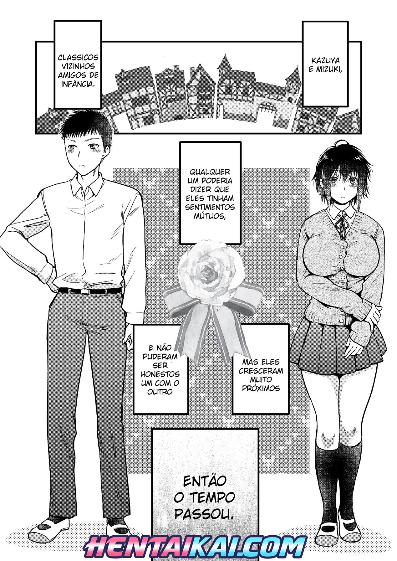 Amigos se tornam mais do que amigos em HQ de Hentai: O Desejo Proibido de Mizuki