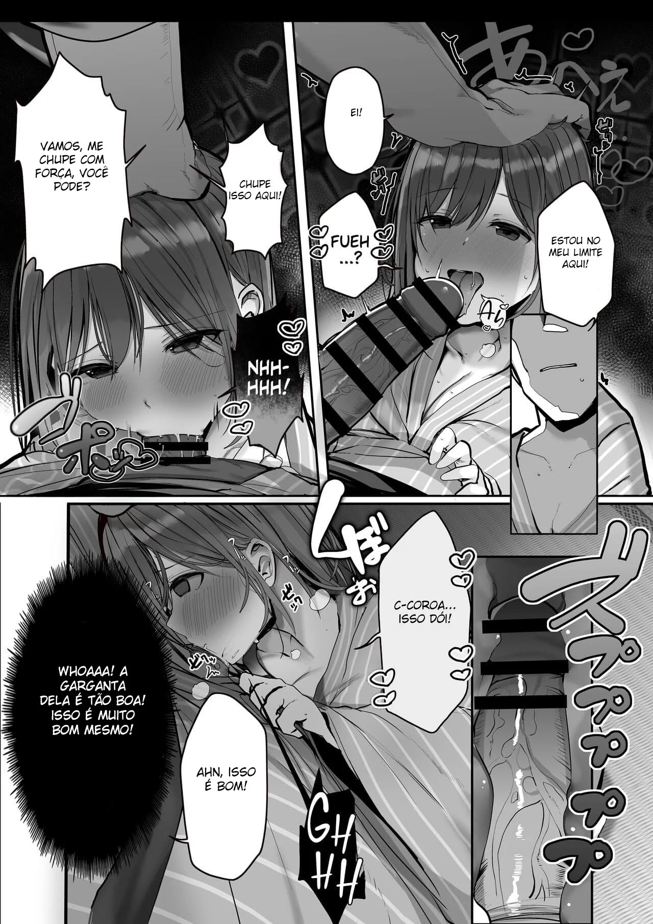 Amizade Colorida - A Piranha da Buceta Quente" em HQ Brasileiro