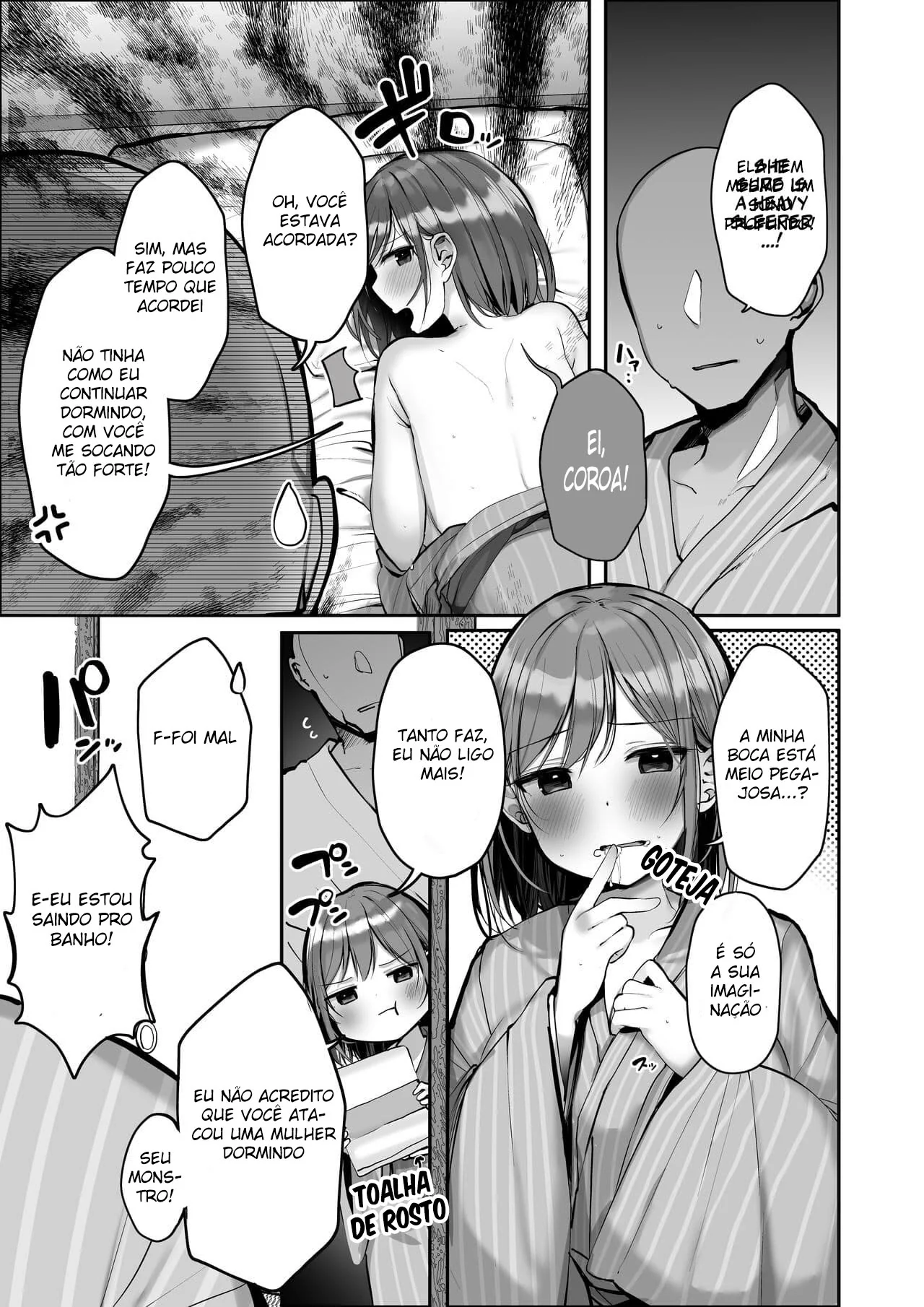 Amizade Colorida - A Piranha da Buceta Quente" em HQ Brasileiro