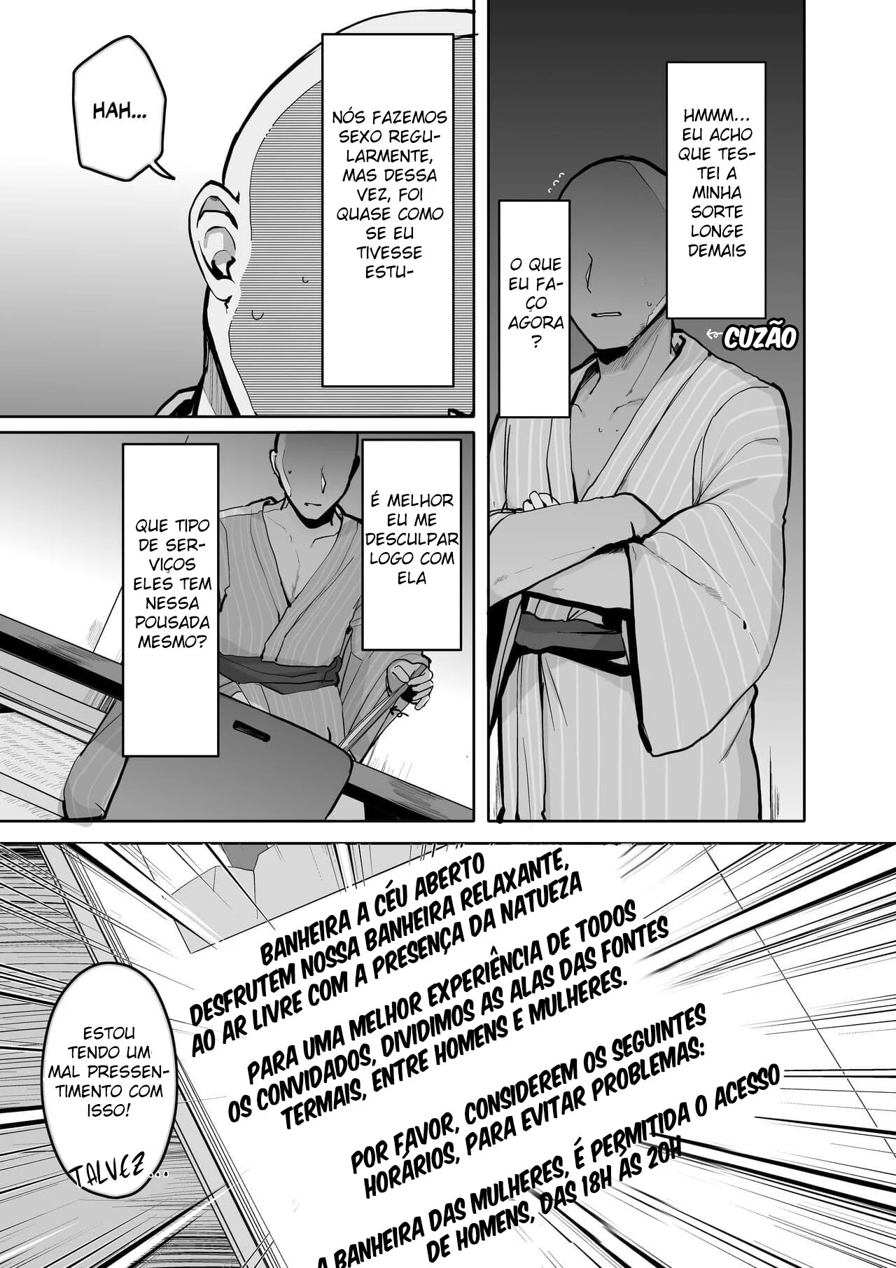 Amizade Colorida - A Piranha da Buceta Quente" em HQ Brasileiro