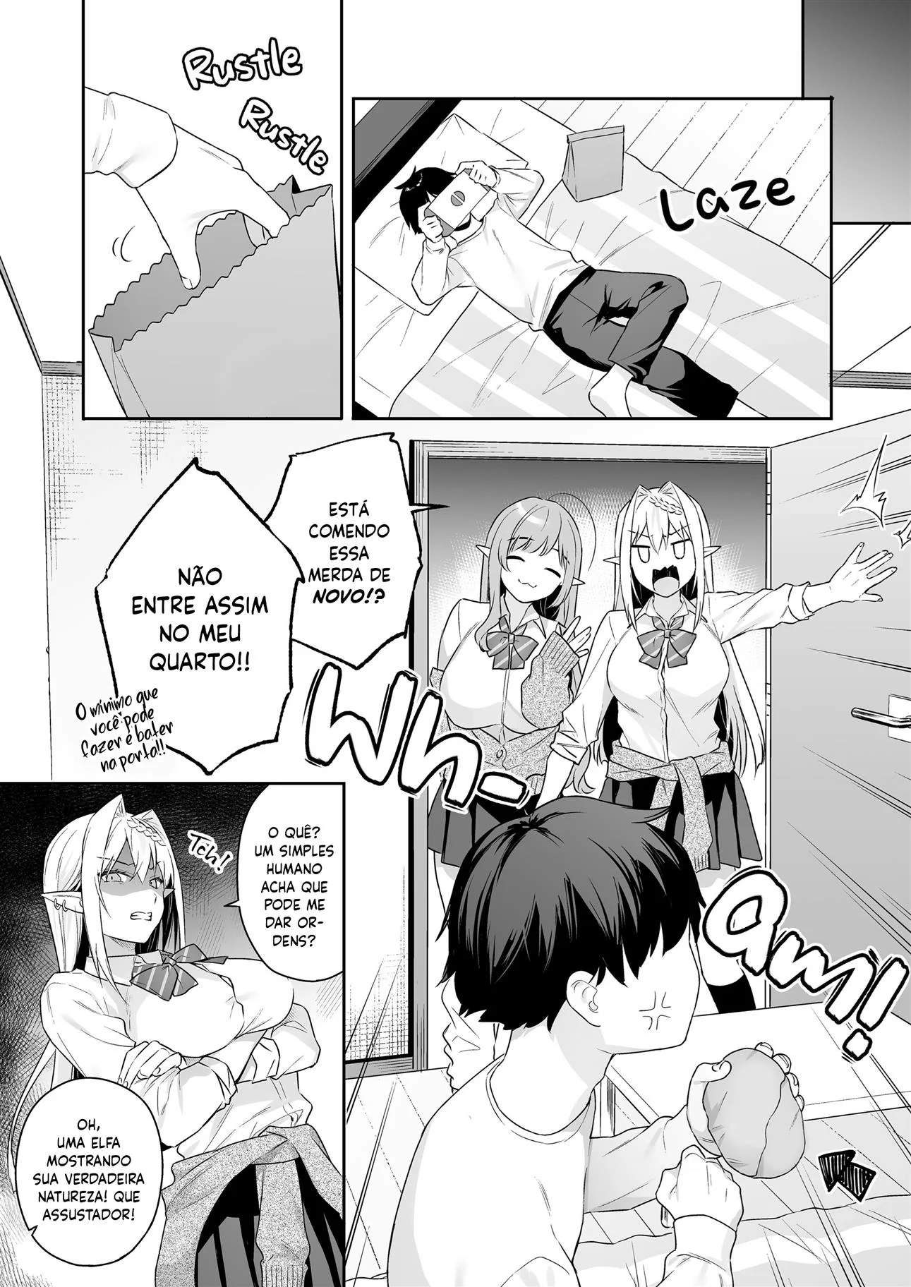 Amizade Colorida: Leo e Yui em uma Aventura de Pica e Buceta em Hentai HQ Brasileiro