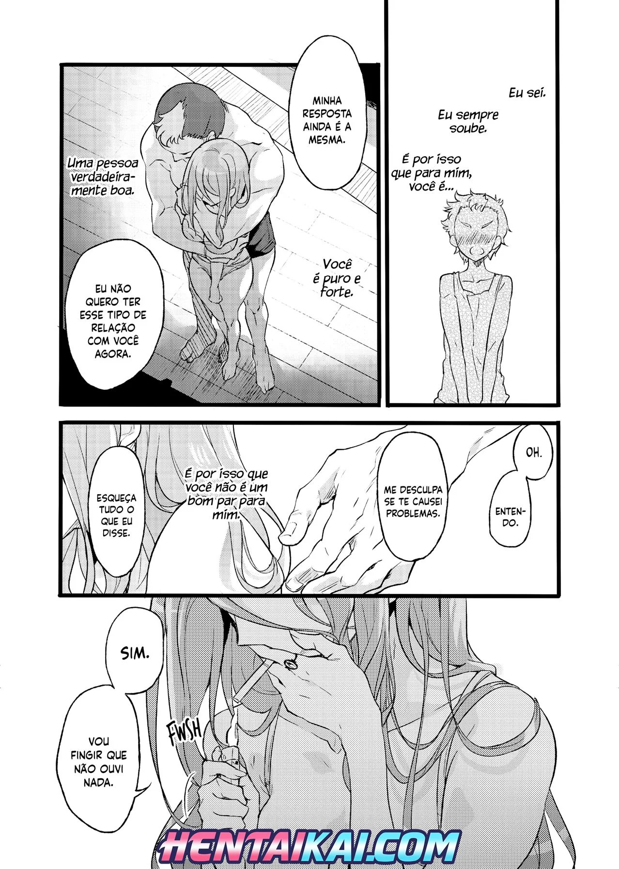 Amizade Colorida: Leo e Yui em uma Aventura de Pica e Buceta em Hentai HQ Brasileiro