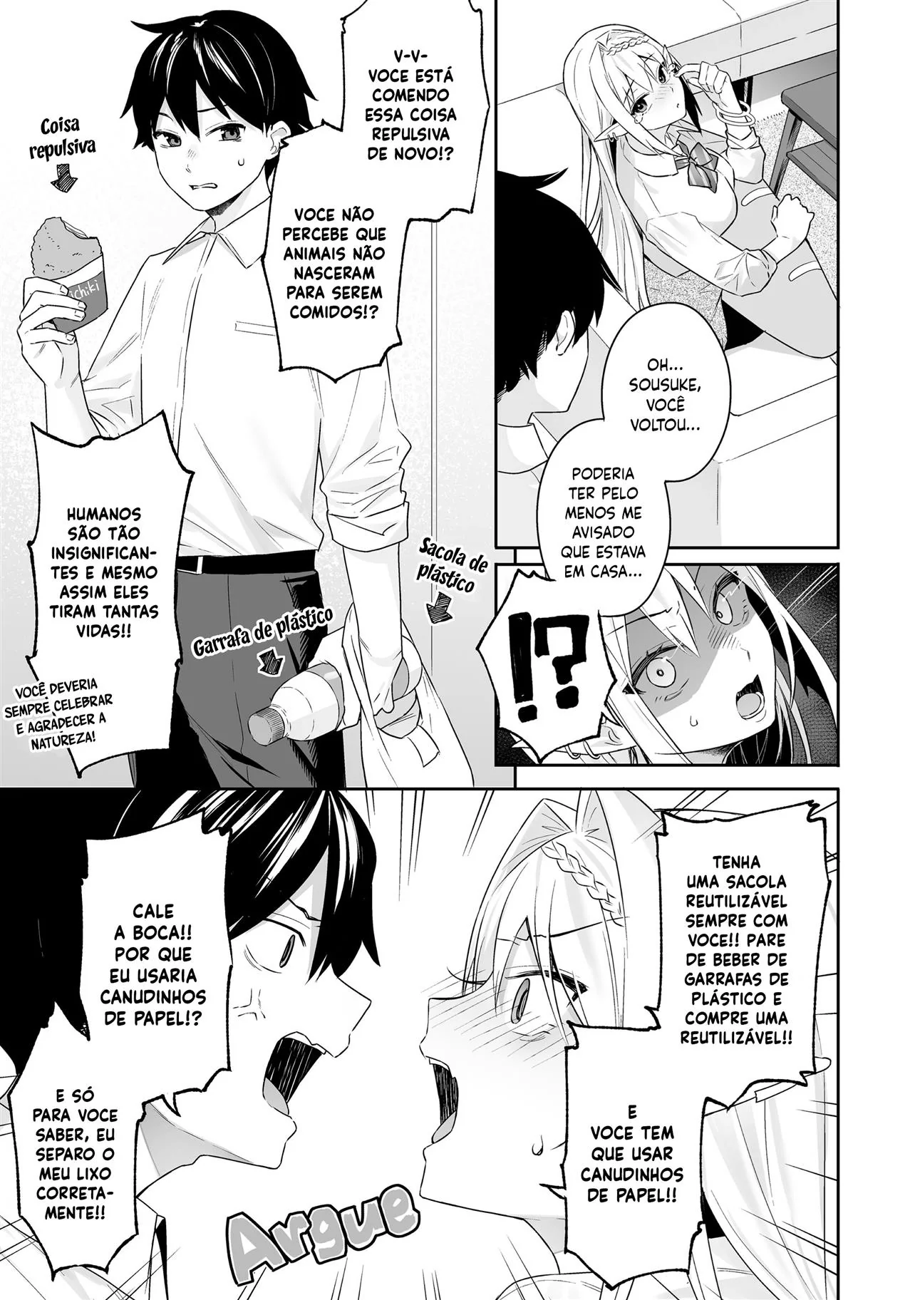 Amizade Colorida: Leo e Yui em uma Aventura de Pica e Buceta em Hentai HQ Brasileiro