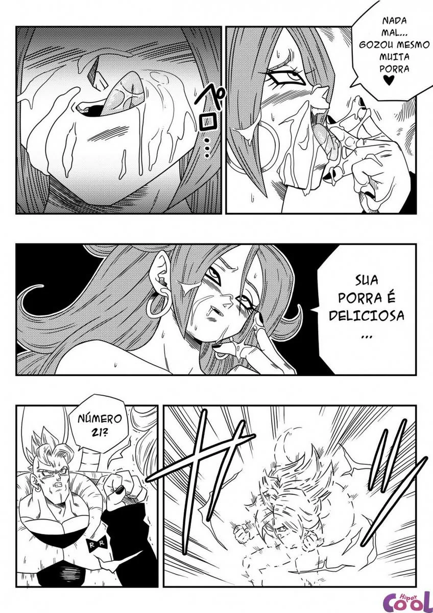 Android 18: Peituda Safada Quer Dominar o Mundo em Hentai HQ