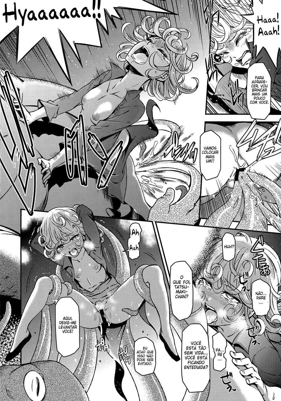 As Piranhas de One Punch Man: Sequestro e Sacanagem com Fubuki e Tatsumaki em HQ Brasileiro