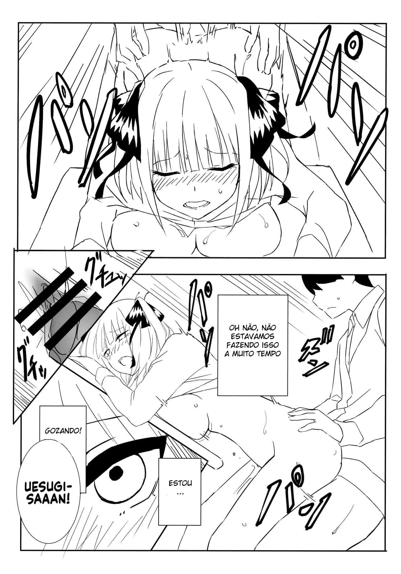 As Quíntuplas Piranhas Querem Rola em HQ Brasileiro