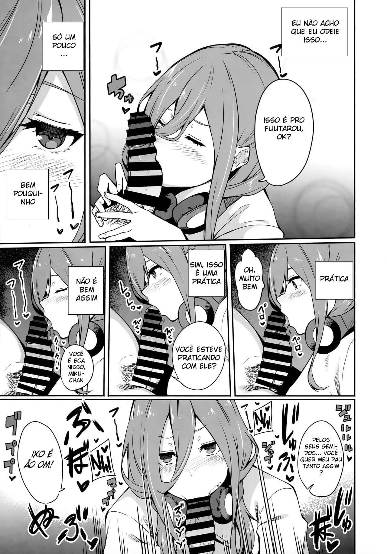 As Quíntuplas Piranhas Querem Rola em HQ Brasileiro