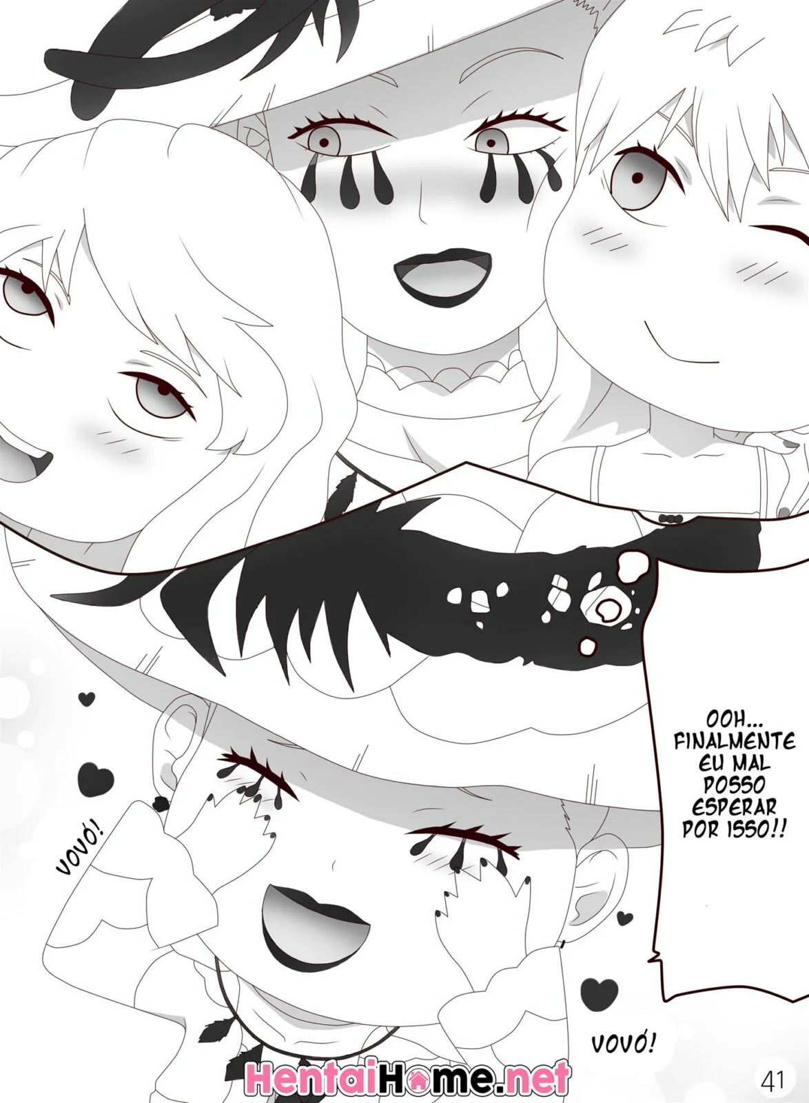 Asta Arregaça a Buceta da Vanessa em Black Clover Hentai HQ Brasileiro