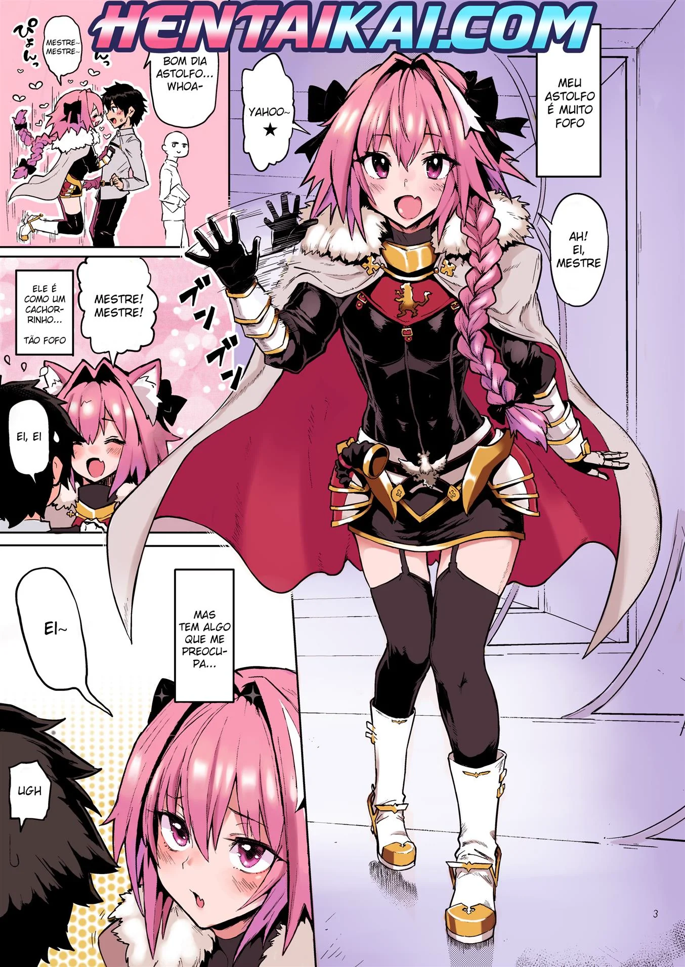 Astolfo e o Quarto da Foda: A Piranha Que Não Pode Ser Domada" em Hentai HQ