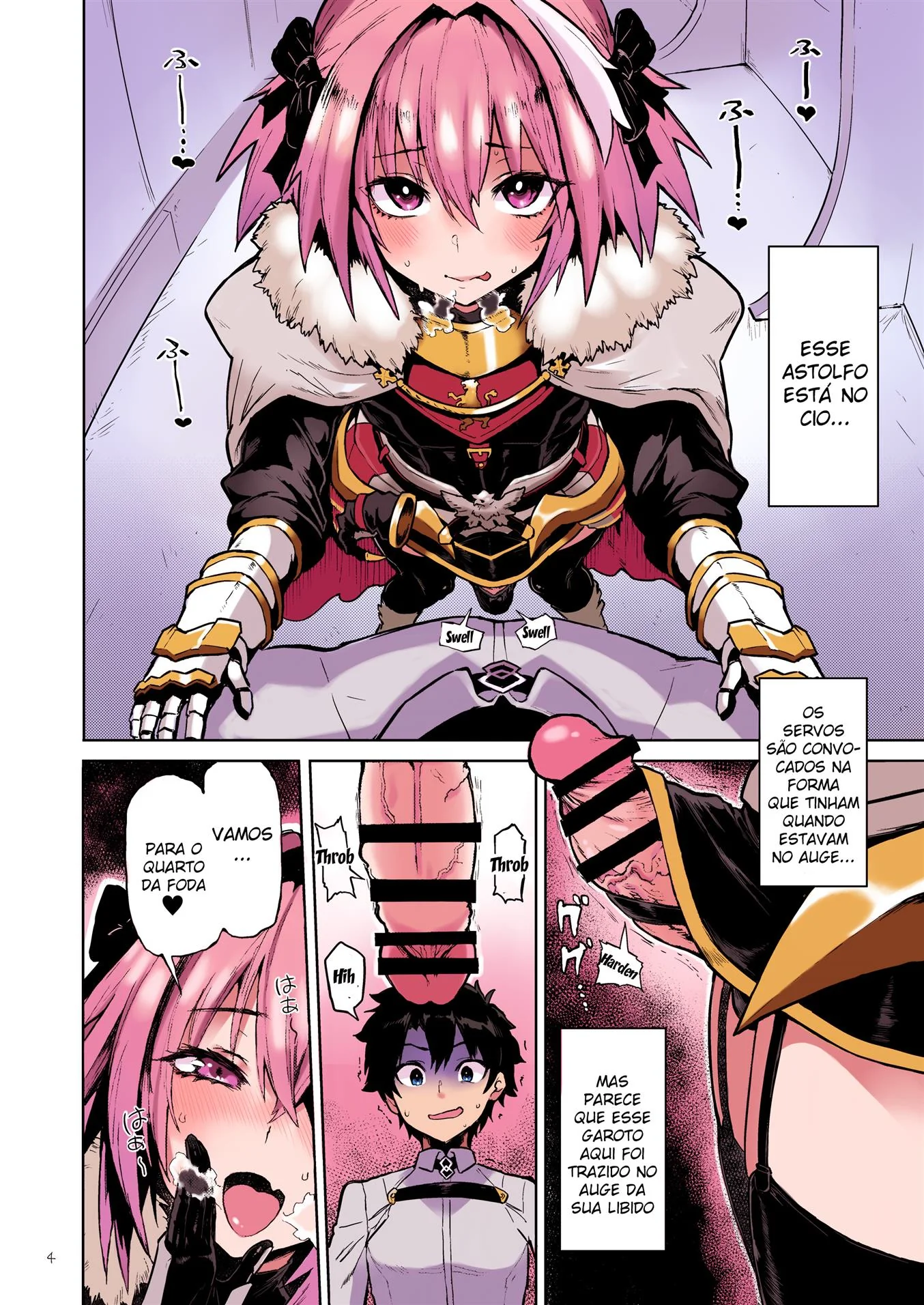 Astolfo e o Quarto da Foda: A Piranha Que Não Pode Ser Domada" em Hentai HQ