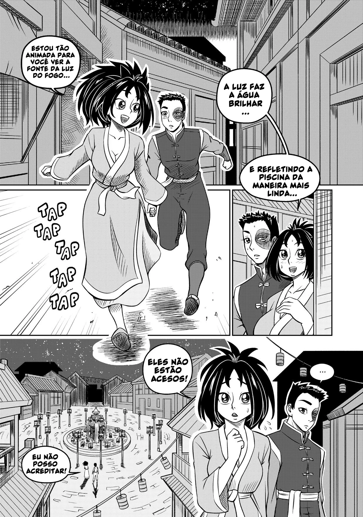 Avatar Hentai: A Noite de Suruba em Ba Sing Se - A Piranha do Avatar sentando na Rola dos Pirocudos" em HQ Brasileiro