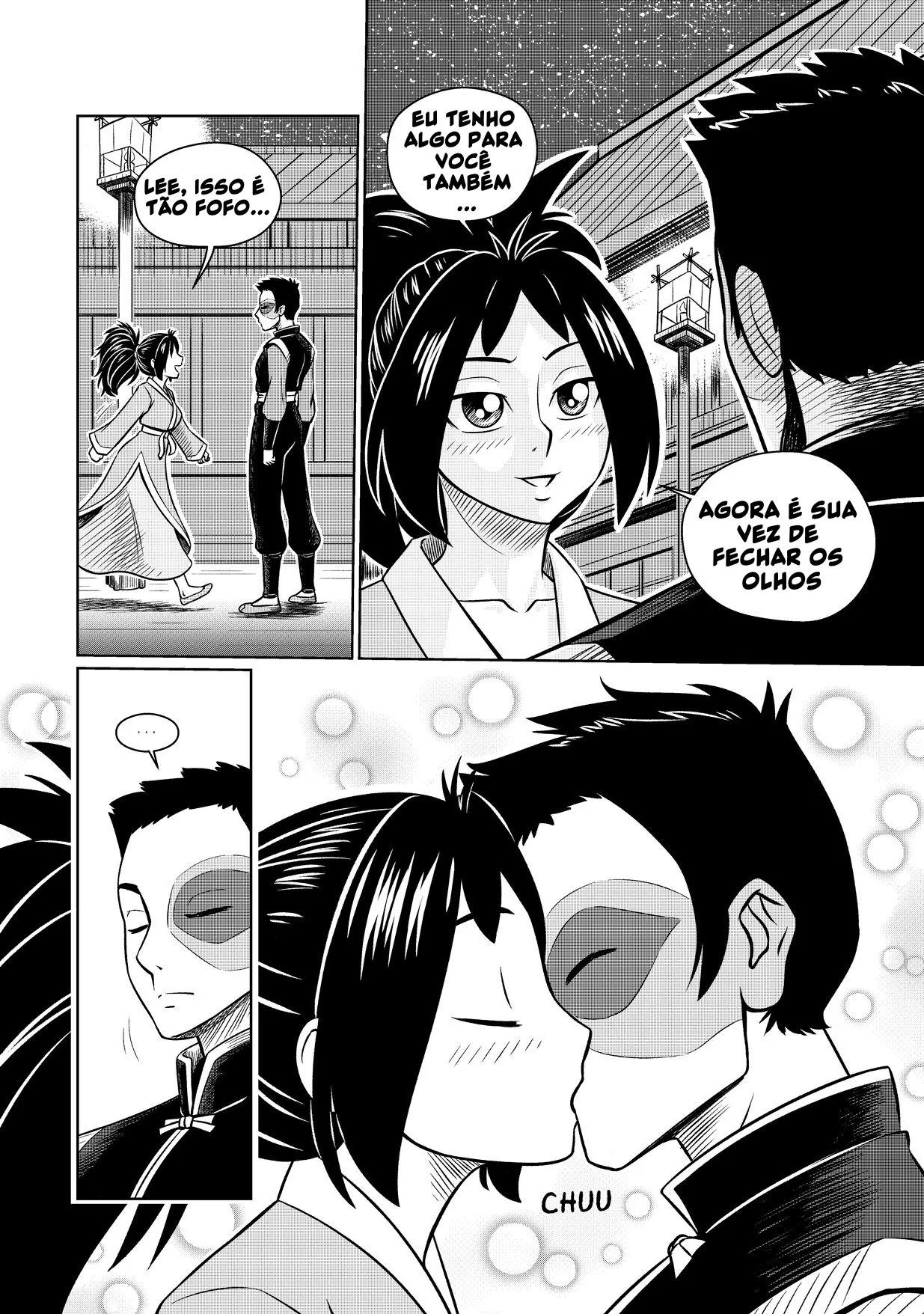 Avatar Hentai: A Noite de Suruba em Ba Sing Se - A Piranha do Avatar sentando na Rola dos Pirocudos" em HQ Brasileiro